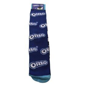 OREO Men's Medium Size 6-10 Crew Socks Set of 2 Logo Cookies